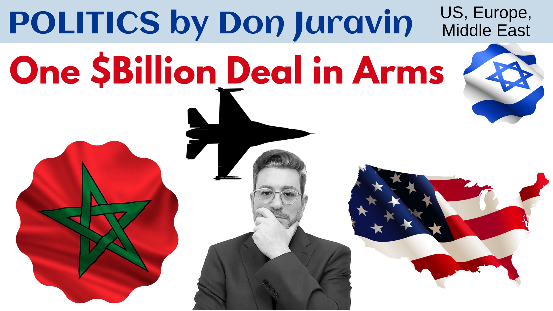 Morocco Israel Peace and billion-dollar arms deal, Don Juravin Reports