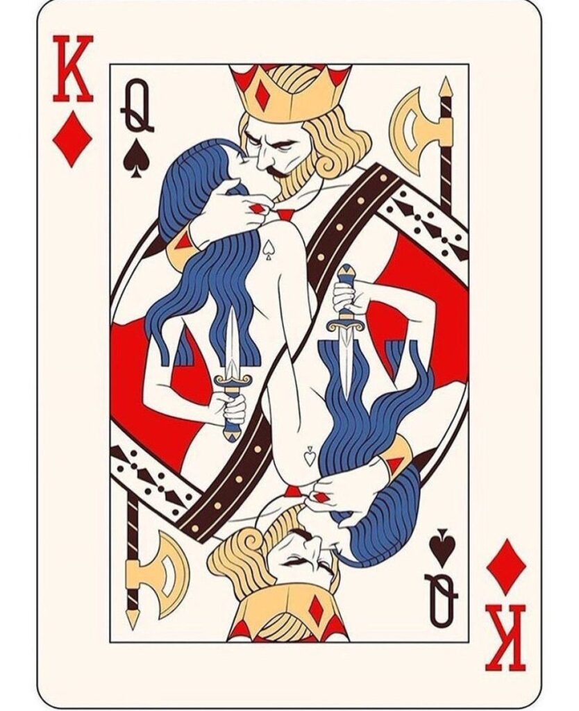 💋 Royal Romance: A Love Story in Hearts and Spades ♠️♥️
