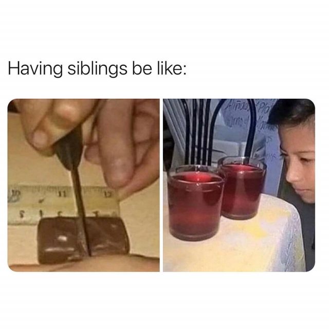 Having siblings be like: